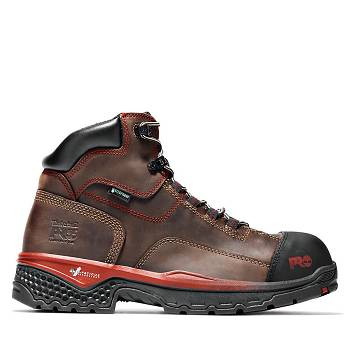 Timberland PRO Bosshog 6 Comp Toe - Tmavo Hnede Nepremokave Topanky Panske, TB0198W